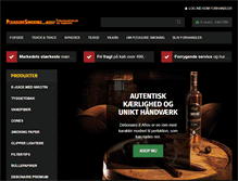 Tablet Screenshot of pleasuresmoking.com